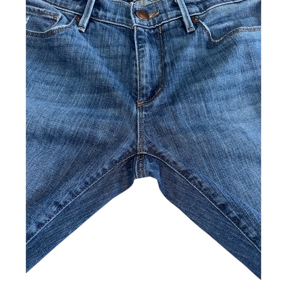 Ann Taylor Loft Women’s Dark Wash Denim Relaxed Fit Skinny Jean Size 26/2 - Picture 8 of 12